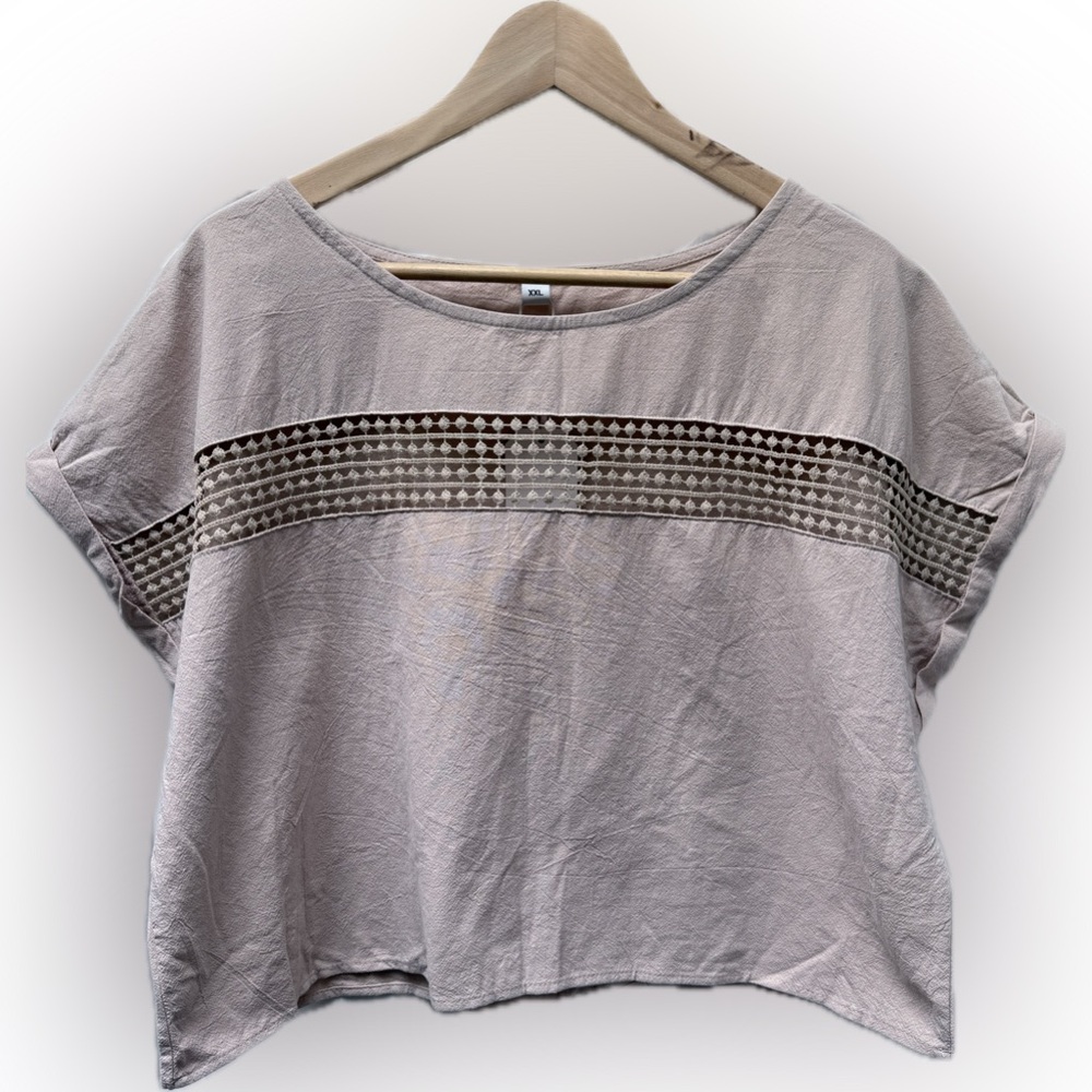 Boxy crop top